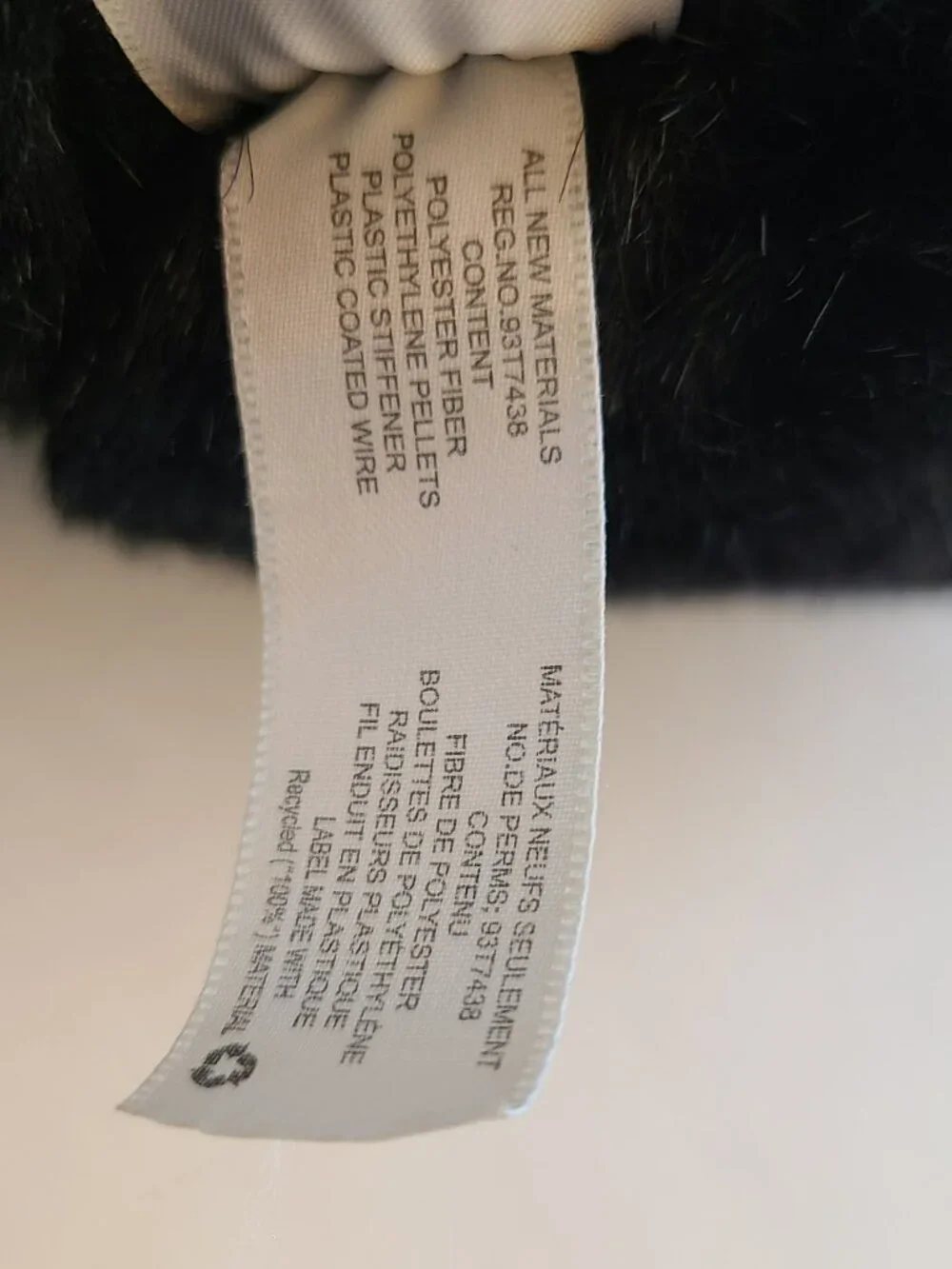 Disney Store Brave Queen Elinor Bear Jointed Legs Black Plush w/ Crown 25” Jumbo